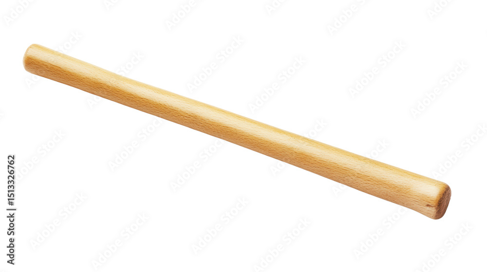Rolling pin, essential tool for baking, wooden material, isolated on a white background. Rolling pin, essential tool for baking, wooden material, isolated on a white background.
