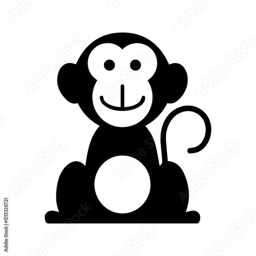 monkey silhouette