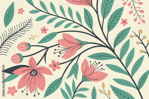 seamless floral pattern