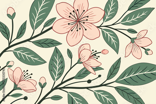 seamless floral pattern