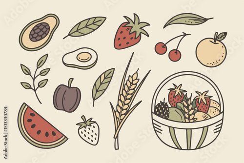 fruits and vegetables