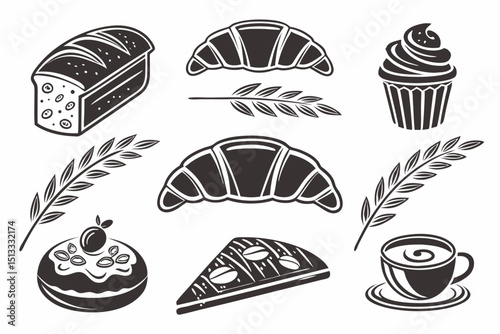 food icons set