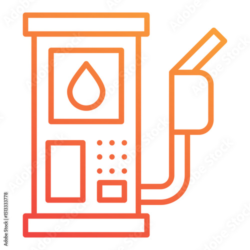Gas Station Icon