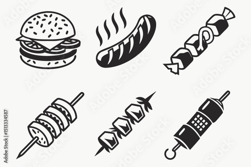 fast food icons