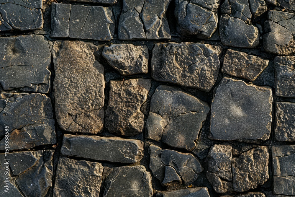 Photo of European cobble stone paving surface. Background texture for backdrops or mapping Photo of European cobble stone paving surface. Background texture for backdrops or mapping