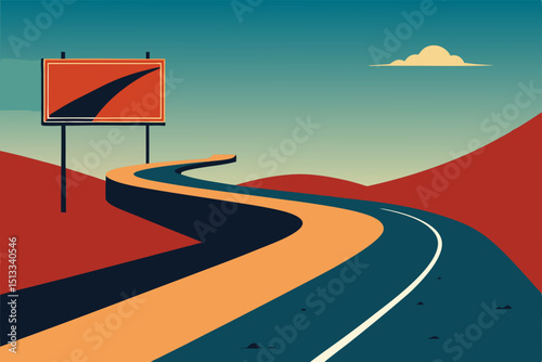road to the sea