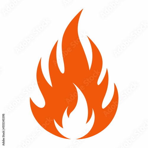 Red Fire Flame Graphic