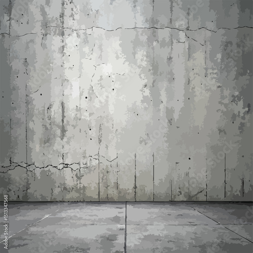 Gray concrete wall texture. Grunge background  