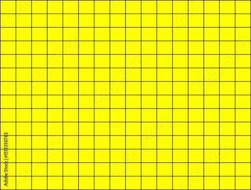 Vibrant Yellow & Black Grid Background: Playful Geometric Pattern for Digital Art, Modern Design & Creative Projects