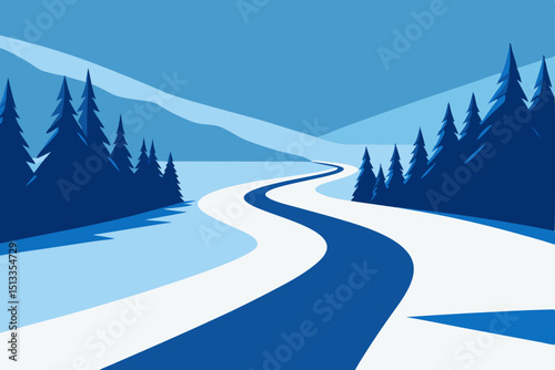 road in the mountains