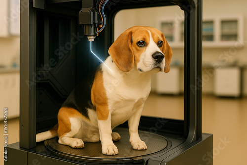 Future Pet Grooming Technology Using Laser Technology.