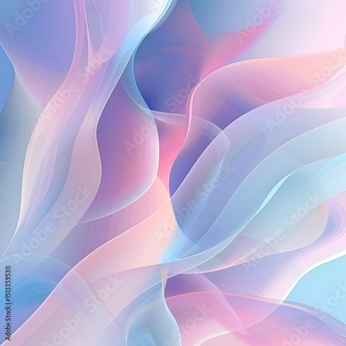Pastel fluid abstract background, soft gradient shapes, minimal texture, smooth and clean design.