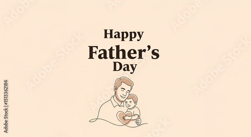 happy father's day poster