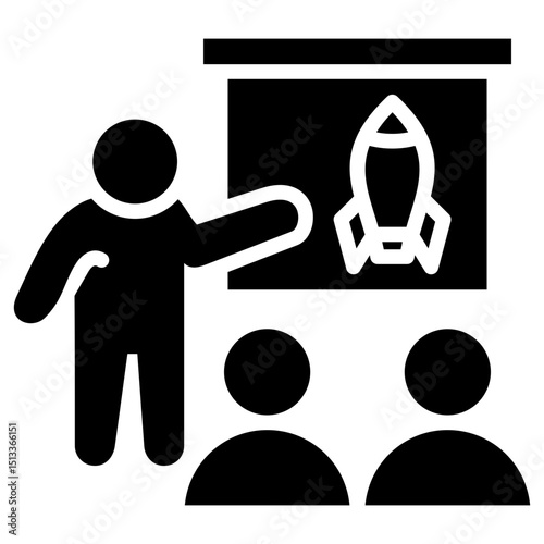 Startup Pitch Icon