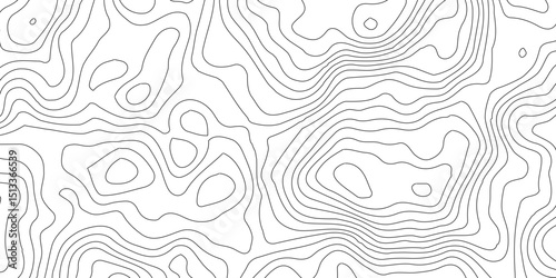 Topographic map background geographic line map,Topography and geography map grid abstract backdrop,World map Template. Stock vector,Geographic mountain relief diagram line wave carve pattern,