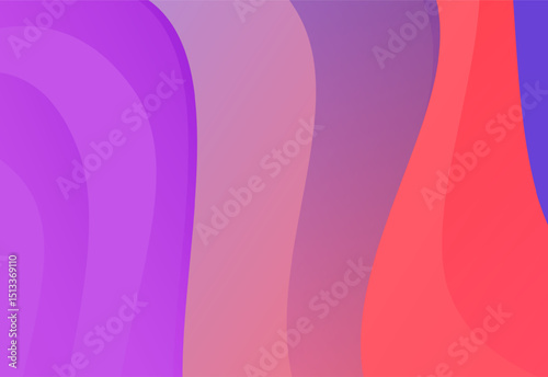 Gradient abstract wave background, for modern web design, banner, poster design