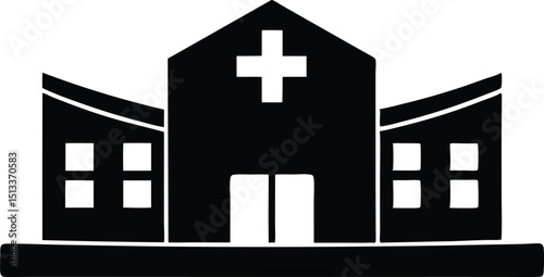  hospital icon symbol.