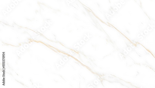 White Marble Texture with Golden Veins Background