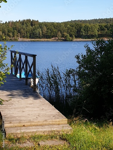 The Kungsbacka Fjord a nature reserve in Halland County, western Sweden