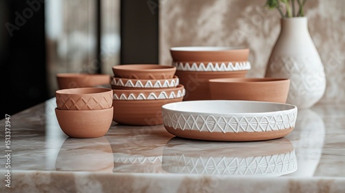 Beautiful ceramic bowl and cup.