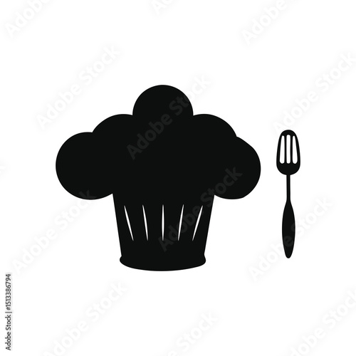 vector illustration of a cupcake