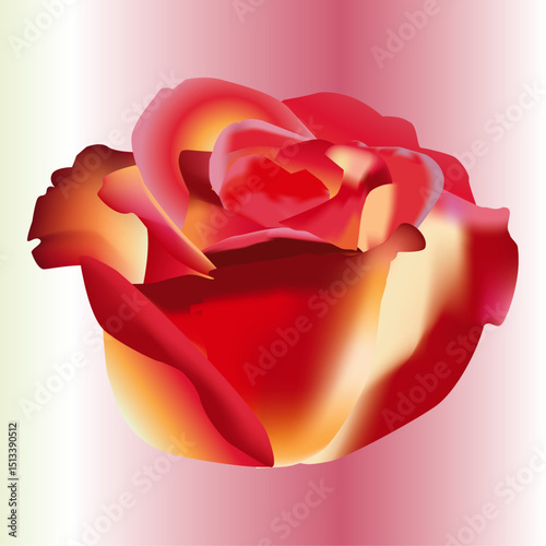 It's clean, visually appealing, and would be well-suited for digital illustrations, logos, or graphic design elements where a smooth, sophisticated look is desired.