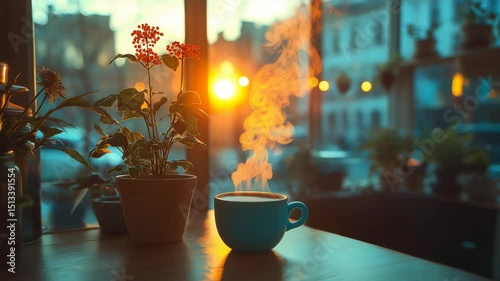 A Cup Of Coffee And A Smoke Good Morning At The Office