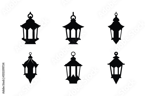 vector silhouettes of people
