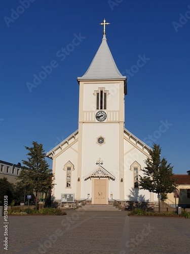 Church in Kungsbacka in Sweden