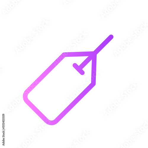 price tag gradient icon