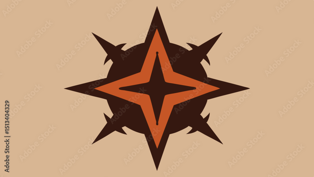 Fototapeta premium Star vector icon 