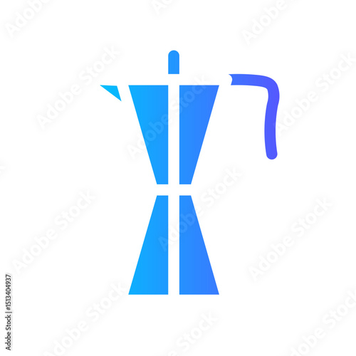 coffee maker gradient icon