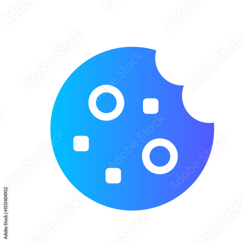 cookie gradient icon