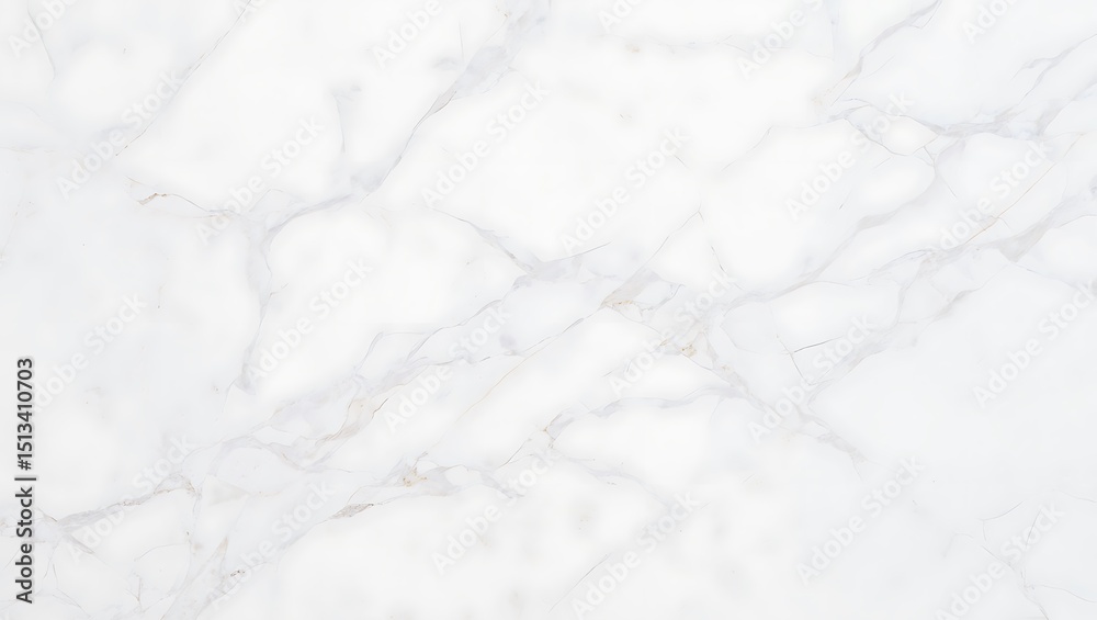 Obraz premium High-Resolution White Marble Texture Seamless Background Image for Design Projects, Featuring Intricate Veining and Elegant Patterns, Ideal for Interior Design, Architecture, and Artistic Applications