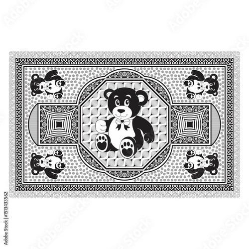 bedsheet design digital art use hand work and digital printing