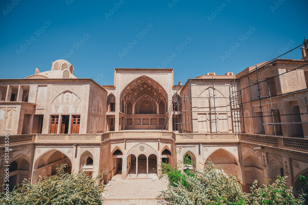 Obraz premium Abbasi Historical House in Kashan, Iran - Photo 3 