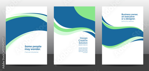 Template vector design set for Brochure, AnnualReport, Corporate Presentation, Portfolio, Flyer, layout modern, posters collection Eps10	