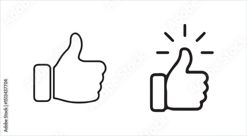 thumb up hand sign