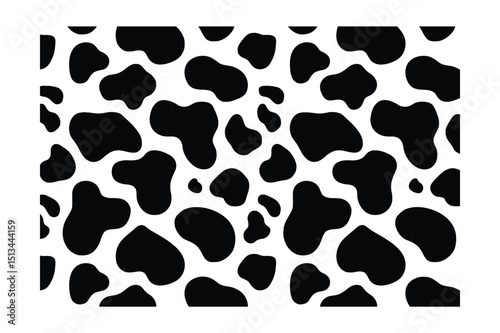 Bold Cow Print Seamless Pattern