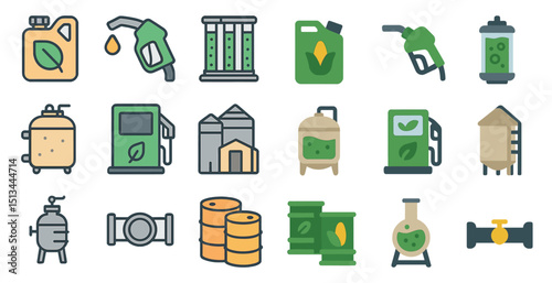 Renewable energy assets and sustainable biofuel production elements