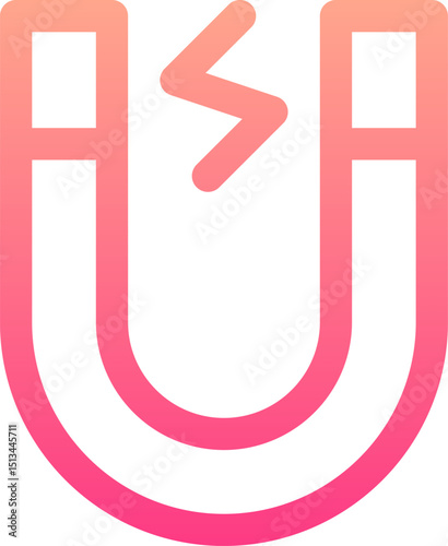 attract illustration on a white background       