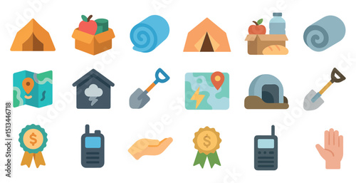 Camping essentials and outdoor survival tools for adventure planning