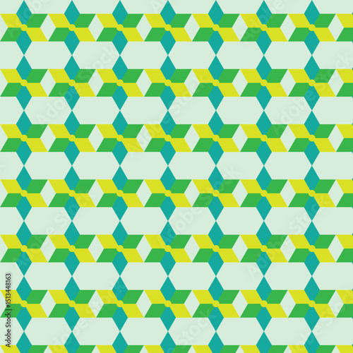 abstract geometric seamless pattern