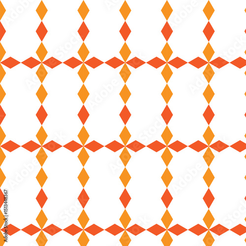 seamless geometric pattern with triangles