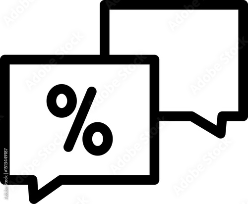 discount illustration on a white background      