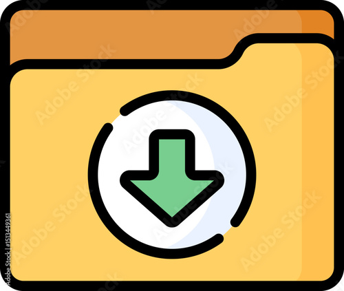 download illustration on a white background       