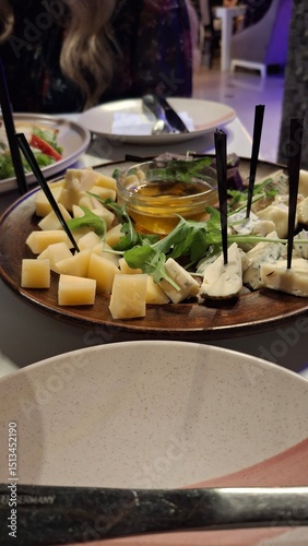 chinese food in the restaurant
