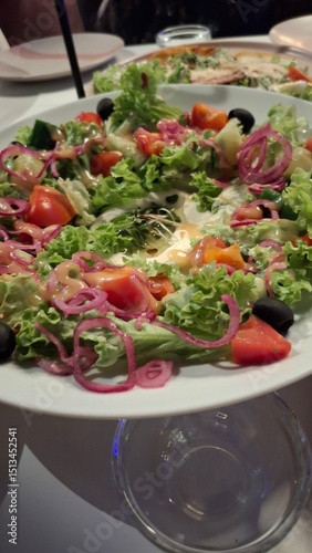 salad with vegetables