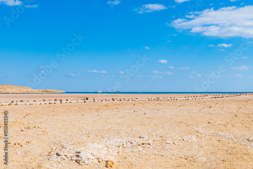 Landscape at Ras Mohammed national park. Sinai peninsula, Egypt photo