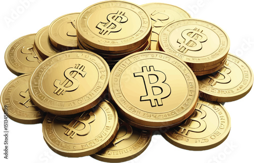 AI-powered wealth, digital finance visuals.